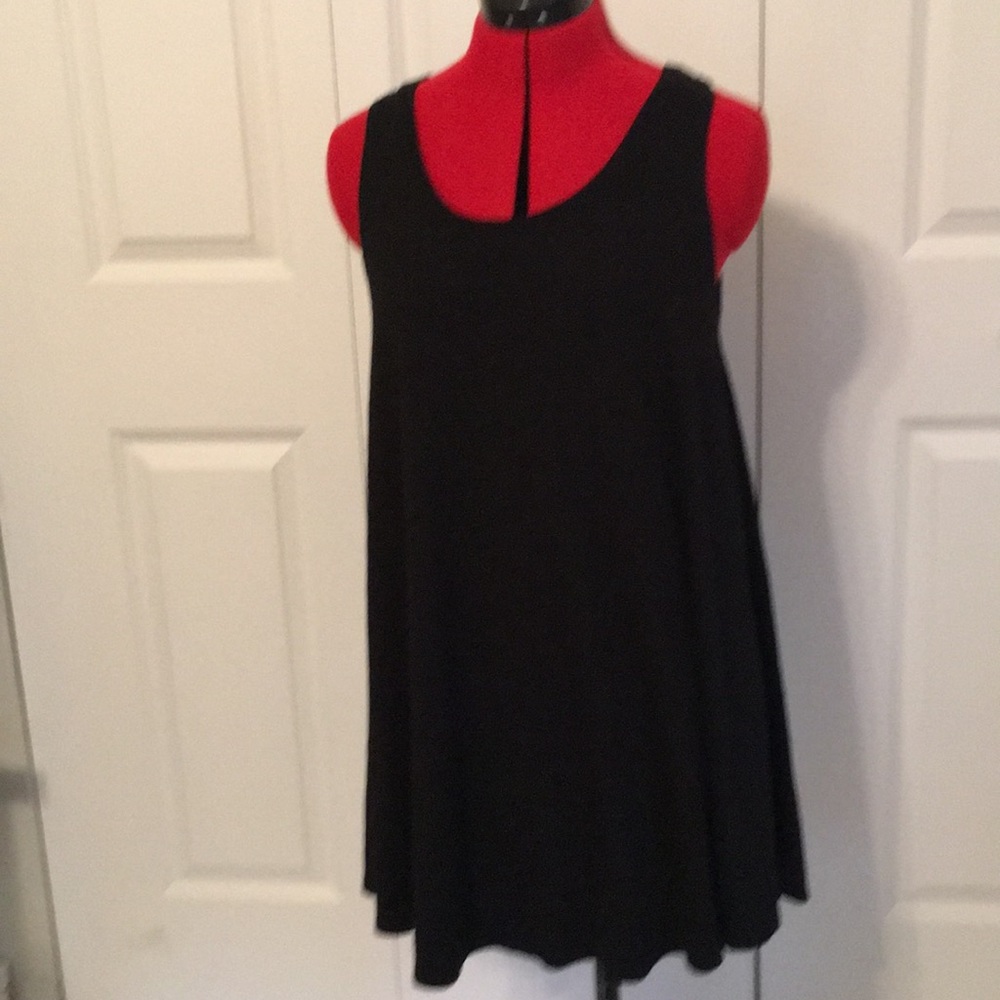 Open Back Black Aerie Dress